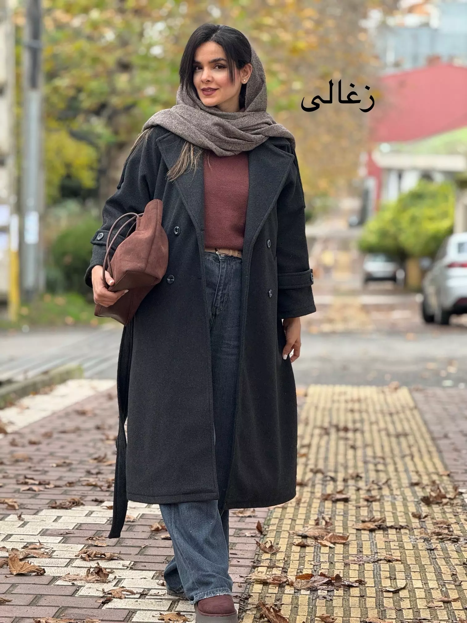 پالتو بلند آستردار نکیسا ( ارسال رایگان)